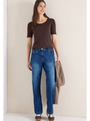 Cecil Koszulka w kolorze ciemnobrązowym rozmiar: XXL. Brązowe bluzki Cecil, xxl, bez wzorów, z bawełny, bez kołnierzyka, bez ramiączek. Za 52.92 zł.