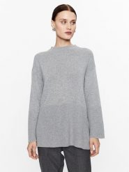 Marella Sweter Anta 2333664137200 Szary Regular Fit. Szare swetry Marella, s, bez wzorów, z syntetyku, bez ramiączek. Za 439.99 zł.