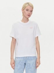 Mustang T-Shirt Floris 1016158 Biały Relaxed Fit. Białe t-shirty Mustang, xl, bez wzorów, z bawełny, bez kołnierzyka, bez ramiączek. Za 89.99 zł.