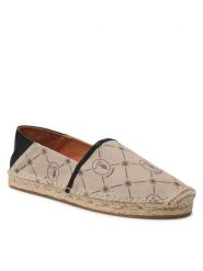 Trussardi Espadryle 79A00733 Beżowy. Brązowe espadryle TRUSSARDI, bez wzorów, z materiału, bez obcasa, bez zapięcia. Za 369.99 zł.