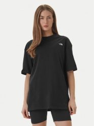 The North Face T-Shirt Essential Simple Dome NF0A8EVX Czarny Loose Fit. Czarne t-shirty The North Face, s, bez wzorów, z bawełny, bez kołnierzyka, bez ramiączek. Za 149.99 zł.