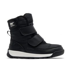 Śniegowce juniorskie Sorel Whitney II Strap WP. Czarne trapery i śniegowce Sorel. Za 299.99 zł.