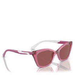 Okulary przeciwsłoneczne Vogue. Czerwone okulary przeciwsłoneczne Vogue, bez wzorów. Za 239.99 zł.