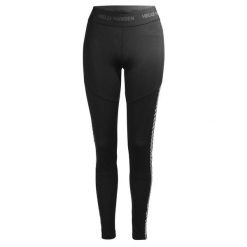 Legginsy damskie Helly Hansen Lifa. Czarne legginsy Helly Hansen, l, bez wzorów, z materiału. Za 243.50 zł.