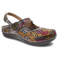 Kolorowe Sandały Laura Vita Stylowe Obuwie Damskie. Sandały Laura Vita, bez wzorów, ze skóry, eleganckie, bez obcasa, bez zapięcia. Za 329.00 zł.