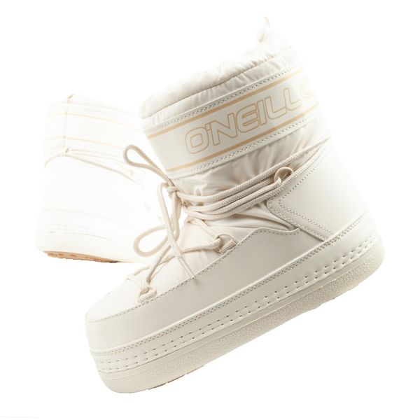 Buty śniegowce damskie O'neill Lisa. Białe trapery i śniegowce O'Neill, z materiału. Za 182.93 zł.