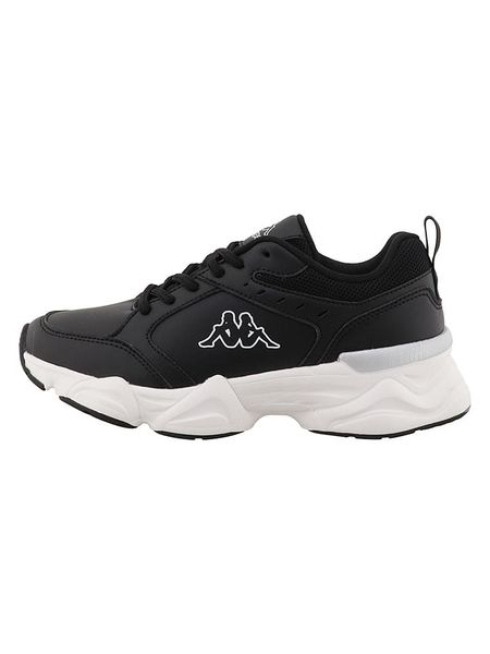 Kappa Sneakersy "Madlene" w kolorze czarnym rozmiar: 36. Czarne trampki Kappa, bez wzorów, bez zapięcia. Za 163.95 zł.