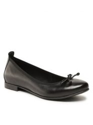 Lasocki Baleriny RST-ERICA-29 Czarny. Czarne baleriny Lasocki, bez wzorów, ze skóry, bez obcasa. Za 169.99 zł.