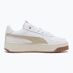 Buty damskie PUMA Carina Street Lux. Brązowe obuwie sportowe Puma, bez zapięcia. Za 269.99 zł.