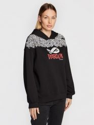 Pinko Bluza DIABOLIK Fiammetta 1L109D 8314 Czarny Regular Fit. Czarne bluzy Pinko, l, bez wzorów, z bawełny, bez kaptura. Za 639.99 zł.