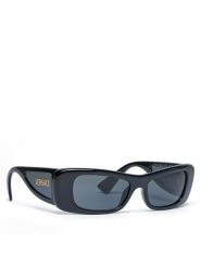Versace Okulary przeciwsłoneczne 0VE4481 54 GB1/87 Czarny. Czarne okulary przeciwsłoneczne VERSACE, bez wzorów, z tworzywa sztucznego. Za 769.99 zł.