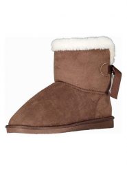 Geographical Norway Botki zimowe "Owisti" w kolorze brązowym rozmiar: 41. Brązowe botki Geographical Norway, na zimę, bez wzorów, z futra, bez obcasa, bez zapięcia. Za 86.99 zł.