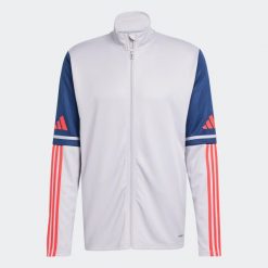 Bluza piłkarska ADIDAS Squadra 25 treningowa. Bluzy Adidas, l, bez wzorów, z materiału, bez kaptura. Za 129.99 zł.