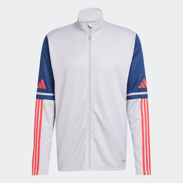 Bluza piłkarska ADIDAS Squadra 25 treningowa. Bluzy Adidas, l, bez wzorów, z materiału, bez kaptura. Za 129.99 zł.