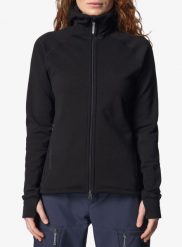 Bluza polarowa damska Houdini Power Houdi. Czarne bluzy Houdini, m, bez wzorów, z elastanu, bez kaptura. Za 720.49 zł.