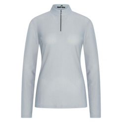 Damska bluza z długim rękawem Euro-Star Top Esvaletta Longsleeve. Niebieskie bluzy EURO-STAR, bez wzorów, bez kaptura. Za 392.50 zł.