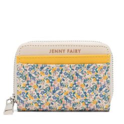 Duży Portfel Damski Jenny Fairy. Żółte portfele Jenny Fairy, bez wzorów. Za 59.99 zł.