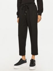 Gaudi Spodnie dresowe 421BD24014 Czarny Regular Fit. Czarne spodnie dresowe Gaudi, xl, bez wzorów, z dresówki. Za 259.99 zł.