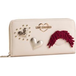 Duży Portfel Damski LOVE MOSCHINO - JC5600PP17LF0110 Avorio. Portfele Love Moschino. W wyprzedaży za 299.00 zł.