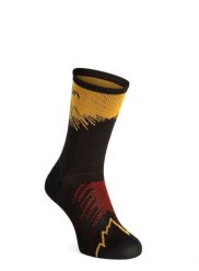 Skarpety biegowe La Sportiva Sky Socks. Czarne skarpety La Sportiva, bez wzorów, z elastanu. Za 99.99 zł.