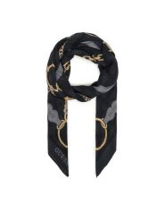 Guess Chusta AW5482 MOD03 Czarny. Czarne rękawiczki Guess, z aplikacjami. Za 249.99 zł.