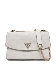 Guess Torebka HWPG93 49210 Biały. Białe listonoszki Guess, z aplikacjami, ze skóry, bez dodatków. Za 349.99 zł.