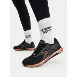 Buty na siłownię Reebok. Czarne obuwie sportowe Reebok, bez zapięcia, na fitness i siłownię. Za 599.99 zł.