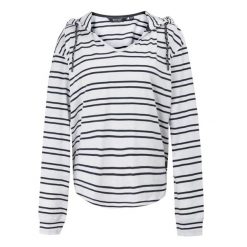 Bluza z kapturem V-neck damska Regatta Minerve. Białe bluzy Regatta, m, bez wzorów, z bawełny, z kapturem. Za 109.05 zł.