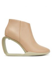 United Nude Botki Mobius Ankle Bootie Hi 1093793116 Beżowy. Brązowe botki United Nude, bez wzorów, ze skóry, bez obcasa, na koturnie, bez zapięcia. Za 1,679.00 zł.