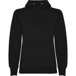 Bluza Z Kapturem Z Polibawełny Dla Kobiet. Czarne bluzy ROLY, xl, bez wzorów, z kapturem. Za 116.99 zł.