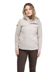 Bergans Bluza polarowa "Hareid" w kolorze beżowym rozmiar: XL. Brązowe bluzy Bergans, xl, bez wzorów, z polaru, bez kaptura. Za 325.03 zł.