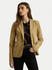 LAUREN RALPH LAUREN Marynarka 200971364002 Beżowy Straight Fit. Brązowe marynarki i żakiety Lauren Ralph Lauren, xxl, bez wzorów, z bawełny. Za 1,199.00 zł.