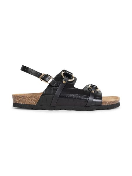 Sunbay Sandały "Mistral" w kolorze czarnym rozmiar: 39. Czarne sandały Sunbay, bez wzorów, klasyczne, z otwartym noskiem, bez obcasa, bez zapięcia. Za 179.95 zł.