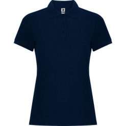 Damska Koszulka Polo Pegaso Premium Z Krótkim Rękawem. Niebieskie koszulki polo ROLY, xl, bez wzorów, bez kołnierzyka, bez ramiączek. Za 64.99 zł.