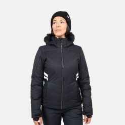 Kurtka narciarska damska Rossignol Ski. Czarne kurtki narciarskie Rossignol, l, bez wzorów, bez kaptura, narciarskie. W wyprzedaży za 2,069.00 zł.