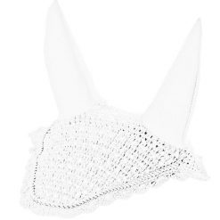 Krótki kapelusz dla koni USG Glamorous. Białe kapelusze USG, bez wzorów. Za 163.50 zł.