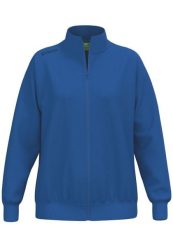 Damska bluza dresowa Erima TS. Niebieskie bluzy Erima, uniwersalny, bez wzorów, z bawełny, bez kaptura. Za 193.50 zł.
