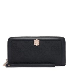 Portfel Guess. Czarne portfele Guess, z aplikacjami. Za 294.99 zł.
