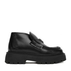 Botki G-Star Raw. Czarne botki G-Star Raw, bez wzorów, bez obcasa, na płaskiej podeszwie, bez zapięcia. Za 429.99 zł.