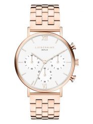 Liebeskind Chronograf w kolorze różowozłoto-białym rozmiar: onesize. Białe, analogowe zegarki Liebeskind, ze stali. Za 500.38 zł.