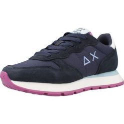 Buty SUN68 ALLY SOLID Niebieski. Niebieskie trekkingi SUN68, z materiału, trekkingowe. Za 272.99 zł.
