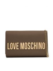 LOVE MOSCHINO Torebka JC4103PP1OKD0203 Brązowy. Brązowe torebki klasyczne Love Moschino, bez wzorów, ze skóry, bez dodatków. Za 699.99 zł.