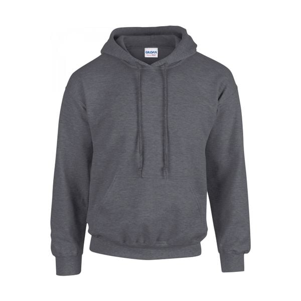 Bluza z kapturem Gildan Heavy Blend ®. Szare bluzy GILDAN, xl, bez wzorów, z bawełny, z kapturem. Za 90.20 zł.