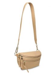 Steve Madden Saszetka w kolorze beżowym - 23 x 14 x 9 cm rozmiar: onesize. Brązowe torby na ramię Steve Madden, bez wzorów, z materiału, sportowe, przez ramię, bez dodatków. Za 219.08 zł.
