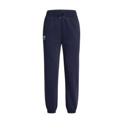 Damski dres Under Armour Icon Fleece Jogger w kolorze niebieskim. Białe spodnie sportowe Under Armour, bez wzorów, z bawełny. Za 340.99 zł.