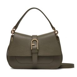 Torebka Furla. Zielone torebki klasyczne Furla, bez wzorów, bez dodatków. Za 1,899.00 zł.