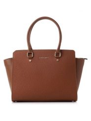 Vince Camuto Torebka "Andria" w kolorze brązowym - 32 x 27 x 14 cm rozmiar: onesize. Brązowe torby na ramię Vince Camuto, bez wzorów, z materiału, przez ramię, bez dodatków. Za 173.99 zł.