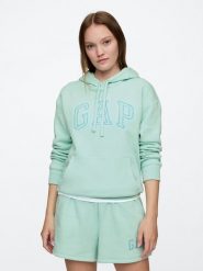 GAP Bluza w kolorze jasnozielonym rozmiar: L. Zielone bluzy GAP, l, bez wzorów, z kapturem. Za 171.28 zł.