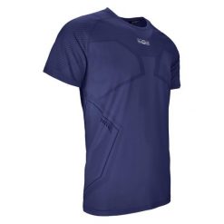 Koszulka treningowa Keeza Iron. Niebieskie bluzki KEEZA, s, bez wzorów, sportowe, bez kołnierzyka, bez ramiączek. Za 66.00 zł.