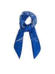 LAUREN RALPH LAUREN Apaszka 454P09789002 Niebieski. Niebieskie rękawiczki Lauren Ralph Lauren, bez wzorów, z jedwabiu. Za 519.99 zł.